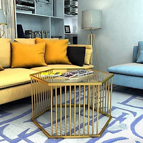 Mua Bàn trà mặt kính lục giá BTMSF9 Juno Sofa mặt kính cường lực cao cấp