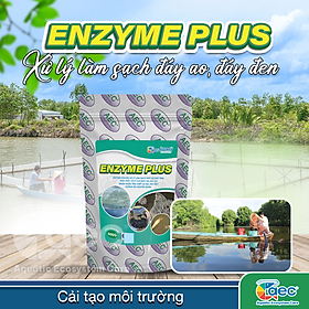 Chế phẩm vi sinh Enzyme Plus – hỗ trợ xử lý bùn đáy ao đáy đen nuôi tôm