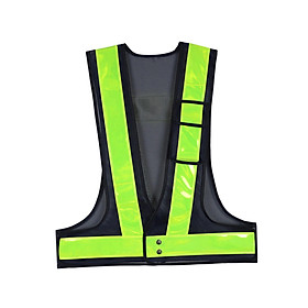 High Visibility Reflective Safety Vest Worker Safety Vest for Cycling Worker