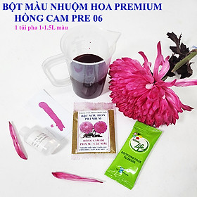 Gói Bột Nhuộm Hoa tươi Premium Color (7g pha 1L nước  màu hoa) nhuộm Hơn 250 Cành Hoa Nhanh Chóng và Hiệu Quả, An Toàn Cho Người Sử Dụng Tại Nhà