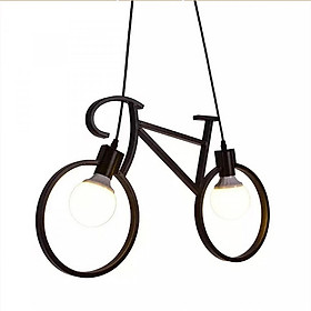 Đèn trang trí cao cấp - Đèn thả treo trần xe đạp tối giản FLYBIKE sơn tĩnh điện