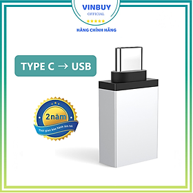 Hình ảnh Đầu Chuyển Đổi USB Type C Sang USB 3.0 Hàng Chính Hãng, Hub Type C, Hub chuyển đổi USB Type-C Sang USB 3.0 - Hàng Chính Hãng