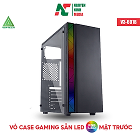 Mua Vỏ Case Máy Tính VSP V3-601 Black (Màu Đen) - Hàng Chính Hãng