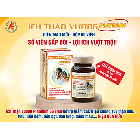 Ích Thận Vương Platinum - Hỗ trợ tăng cường chức năng thận