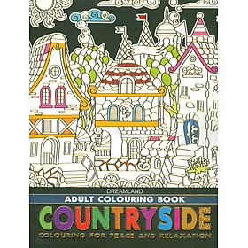 Hình ảnh Countryside - Adults Colouring Book (Sách tô màu dành cho người lớn: Nông Thôn)