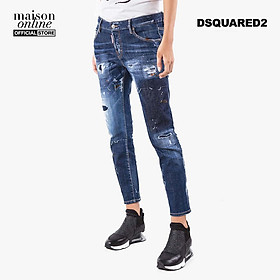Mua DSQUARED2 Quần jeans nữ wash bạc Cool Girl S72LB0132-470 Tiki