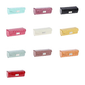 10 Color PVC Lipstick Storage Case Essential Oils Perfume Bottles Holder Box