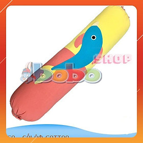Gối ôm cotton xốp cho bé ( dài gối 70 cm)-gối ôm trẻ em
