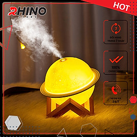 Mua Máy phun sương tinh dầu tạo ẩm Rhino H301 hình mặt trăng  dung tích 200ml  nhỏ gọn - Hàng chính hãng