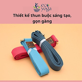 Dây đai Yoga cotton 2.5m rộng 3.8cm , dụng cụ hỗ trợ các bài tập yoga, thể thao, thể hình, gym