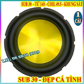 CỦ LOA SIÊU TRẦM 30 PT AUDIO TỪ 140 COIL 50 HÀNG CHÍNH HÃNG - CHUYÊN ĐÓNG LOA SUB LOA SUB RỜI - GIÁ 1 LOA