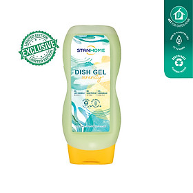 Gel rửa bát chuyên dụng cho máy rửa bát  All in One Stanhome DISH GEL Serenity hương Mimosa, bạc hà 720ML - Limited version