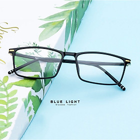 Kính Giả Cận, Gọng Kính Cận Nam Nữ Mắt Vuông Gọng Dẻo Không Độ Hàn Quốc - BLUE LIGHT SHOP