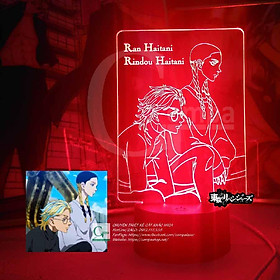 Đèn Ngủ Tokyo Revengers Ran Haitani x Rindou Haitani ATKR9902 16 màu tùy  chỉnh COMPASHOP  Thông số kỹ thuật  Tsktvn