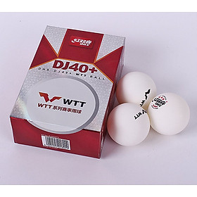 QUẢ BÓNG BÀN THI ĐẤU 40+ DHS WTT HỘP 6 QUẢ 3 SAO CHUẨN THI ĐẤU THẾ GIỚI