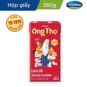 COMBO 6 HỘP SỮA ĐẶC CÓ ĐƯỜNG ÔNG THỌ ĐỎ - HỘP GIẤY 380G