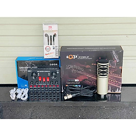Mua Combo Sound card V8S+ Micro AT808 Cao Cấp sản phẩm card âm thanh nâng cấp  thêm mic thu âm cao cấp
