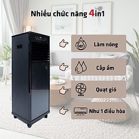 Quạt điều hòa Vie - ROSY tích hợp sưởi cho diện tích rộng 30 - 40 m2 ( Hàng chính hãng)