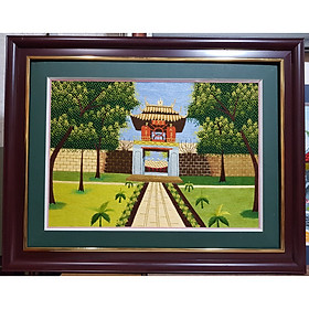 Mua TRANH THÊU TAY - KHUÊ VĂN CÁC - VĂN MIẾU HÀ NỘI