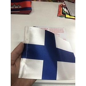Quốc kỳ Phần Lan để bàn 14x21cm
