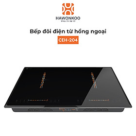 Bếp đôi điện từ hồng ngoại Hawonkoo CEH-204-IF Công suất 4200W