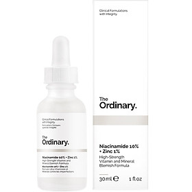 Tinh Chất Hỗ Trợ Giảm Mụn & Giảm Thâm The Ordinary Niacinamide 10  Zinc 1 30ml
