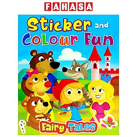 Sticker & Colour Fun: Fairy Tales