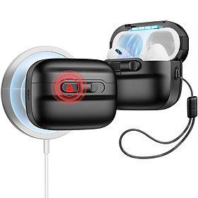 Bao Case cho AirPods Pro 2 (2023/2022/2019) ESR Pulse FlickLock Case with HaloLock – Hàng Chính Hãng