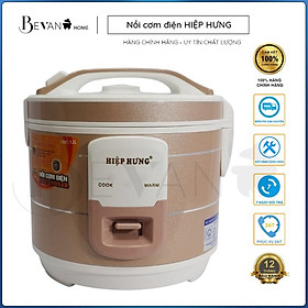 Mua Nồi cơm điện mini nắp gài hàng chính hãng Hiệp Hưng Cao Cấp HHCC-02 Bevano lòng nồi cơm nhỏ 1.2L chống dính không dính đa năng  giữ ấm lên đến 12h  tiết kiệm điện năng