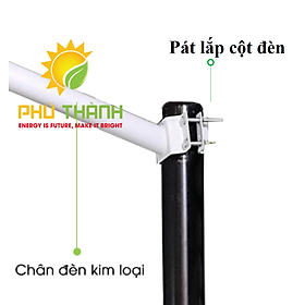 Mua Pát Lắp cột đèn năng lượng mặt trời kèm vít