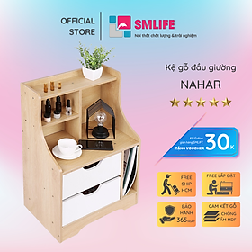 Mua Kệ Đầu Giường Phòng Ngủ Nhỏ Gọn  SMLIFE Nahar