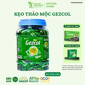 Kẹo thảo mộc Gezcol (Hủ 300 viên) - Genat