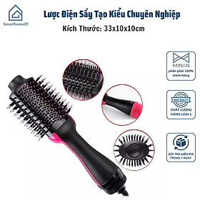 Lược Điện Sấy Tạo Kiểu Chuyên Nghiệp 3in1, Lược Điện Chải Tóc Cực Nhanh, Đa Năng - HÀNG CHÍNH HÃNG MINIIN
