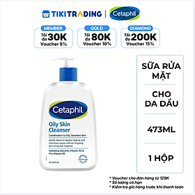 Sữa Rửa Mặt Cetaphil Cho Da Dầu 473ML