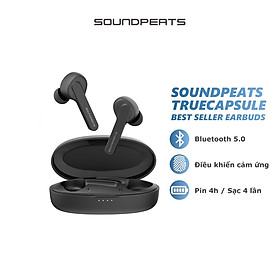 Mua Tai Nghe True Wireless Earbuds SOUNDPEATS TrueCapsule Smart Touch Bluetooth V5.0 - Hàng Chính Hãng