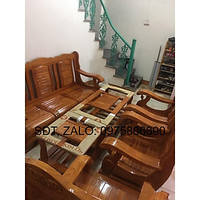 Mua Bộ bàn ghế gỗ tự nhiên giá đã bao gồm phí ship