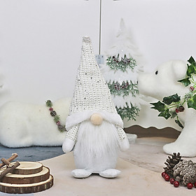 Christmas Faceless Doll Old Man Doll, Christmas Ornament Fur Old Man Pendant, Knitted Material Christmas Tree Hanging