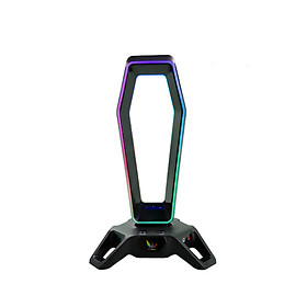 Đế Tai Nghe Gaming ZADEZ RGB ZHS-702G + Soundcard 7.1 Surround - Hàng Chính Hãng