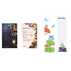 Combo 2 cuốn sách sức khoẻ trong tay bạn tặng cuốn rèn luyện kĩ năng cho trẻ