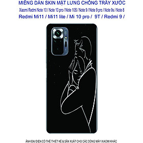 Mua Miếng Dán Skin 3D dành cho Xiaomi Redmi note 10 / note 10pro / note 10s/ note 9/ note 9pro/ note 8/ mi 11/ mi 11lite/ mi 10pro