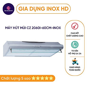 Mua Máy hút mùi Canzy  CAO CẤP  Hút mùi CZ 2060i-60cm-inox cao cấp chạy êm
