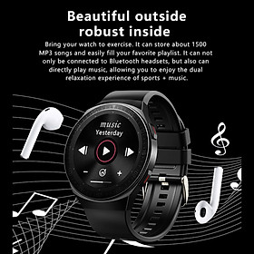 Sport Bluetooth Call Round Smart Watch Fitness Tracker