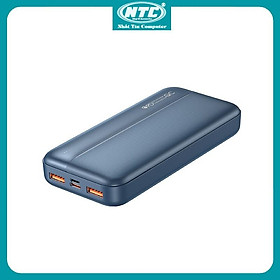 Mua Pin sạc dự phòng Remax RPP-213 20000mAh 2 Inputs  3 Outputs  TypeC PD 20W  USB 22.5W (Xanh) - Hàng Chính Hãng