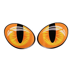 Bộ 2 Miếng Dán 3D Trang Trí Ô Tô