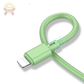 Mua Dây cáp uốn dẻo sạc nhanh QC 3.0 silicon Type C Lightning USB dài 1m 3m cho điện thoại