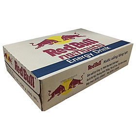 Thùng 24 Lon Nước Tăng Lực Red Bull (250ml x24 Lon)