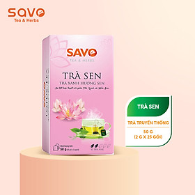Trà SAVO Sen (25 gói x 2g)