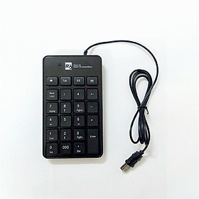 Mua Bàn phím số có dây 1810 USB đen R8 dành cho laptop -  Đen