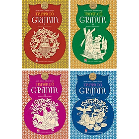 Sách - Truyện cổ Grimm (trọn bộ 4 tập)
