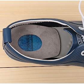 Lót giày tăng chiều cao silicon 1.2cm bảo vệ gót chân, phòng ngừa, giảm đau gai gót chân, chai chân GD243-LGiayBVKM